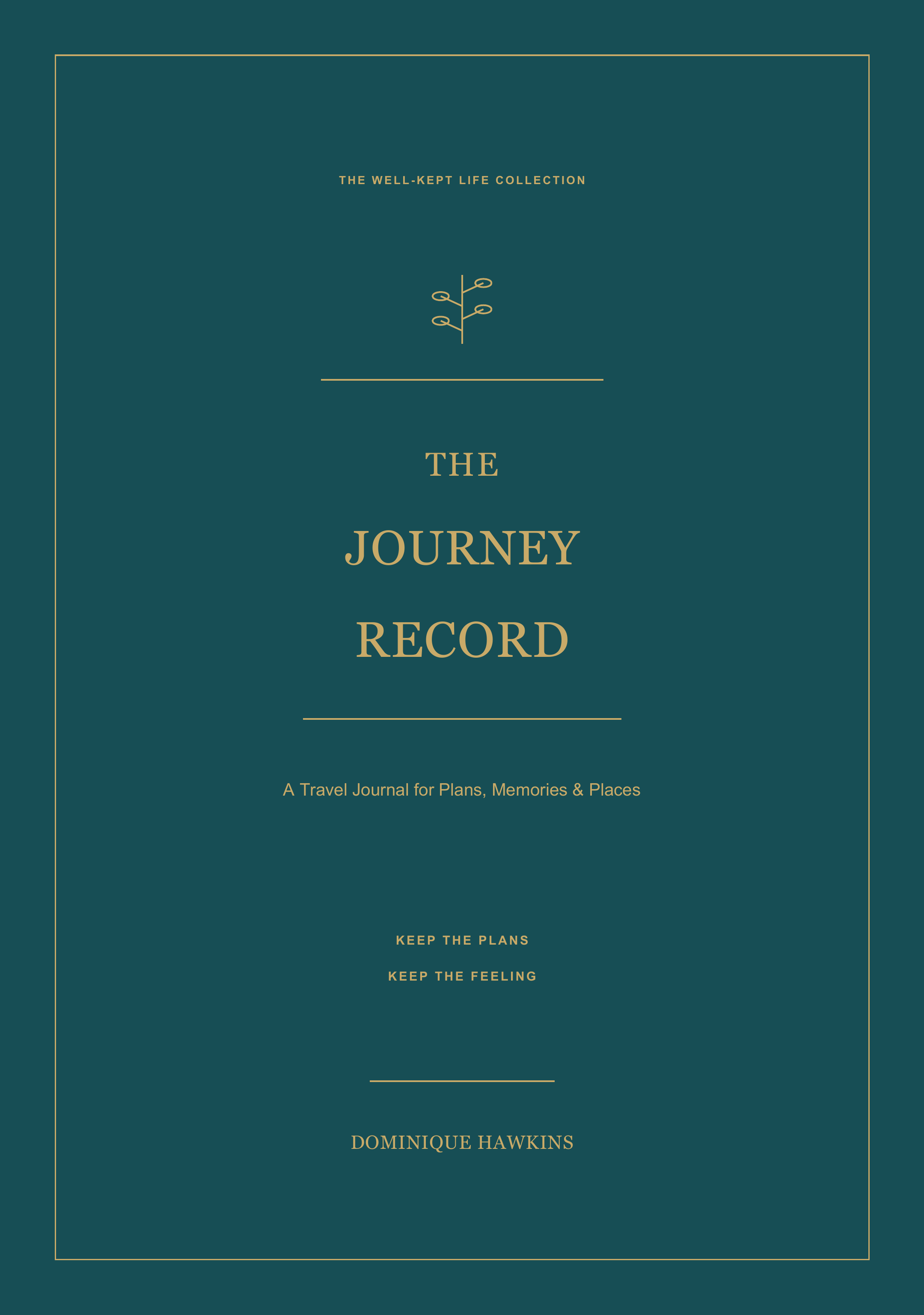 The Journey Record hardcover cover