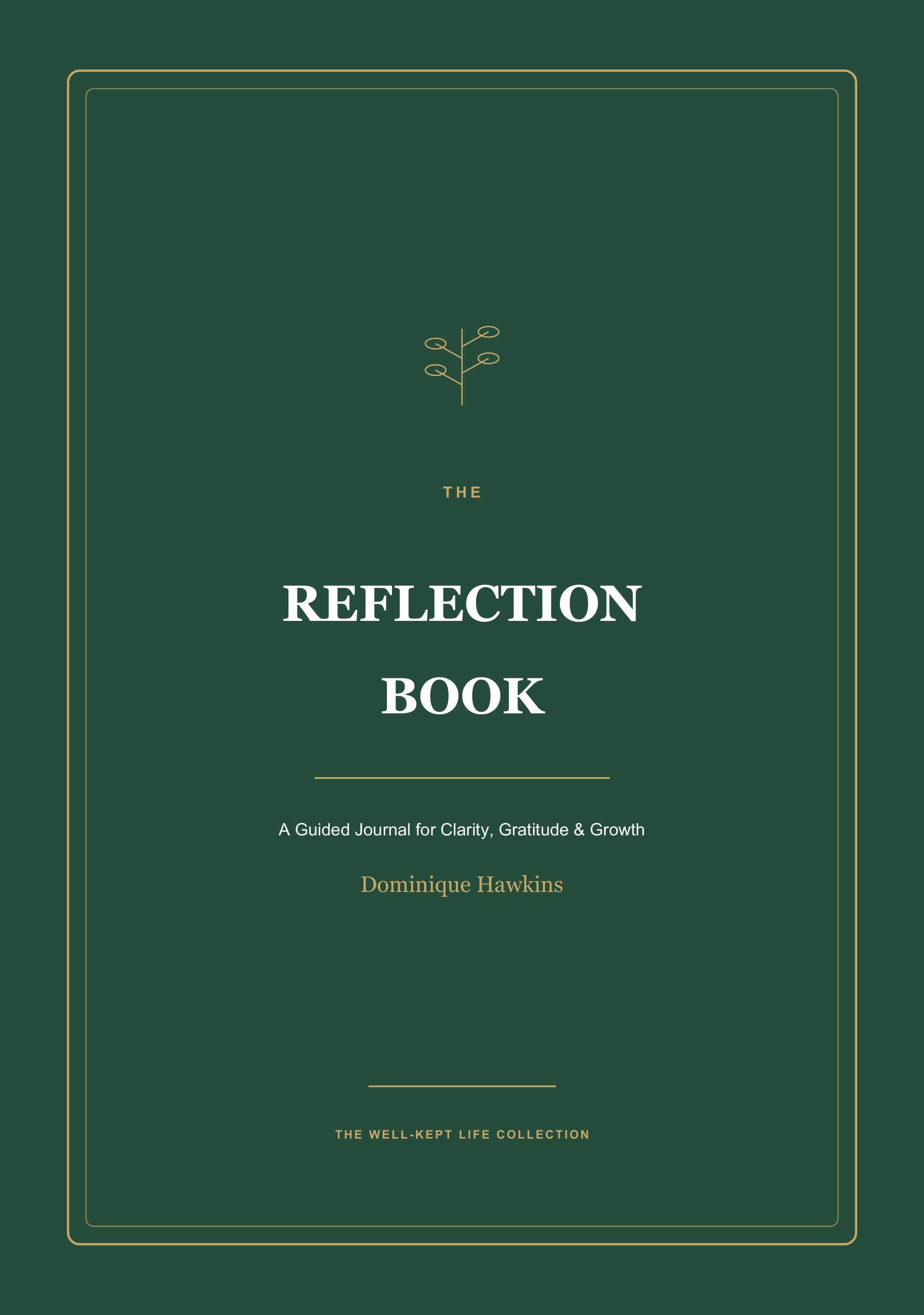 The Reflection Book hardcover cover